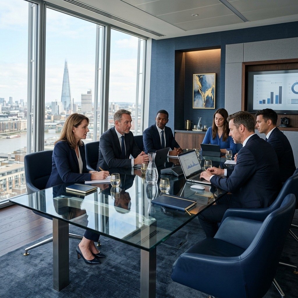 CoreLink executive strategy meeting